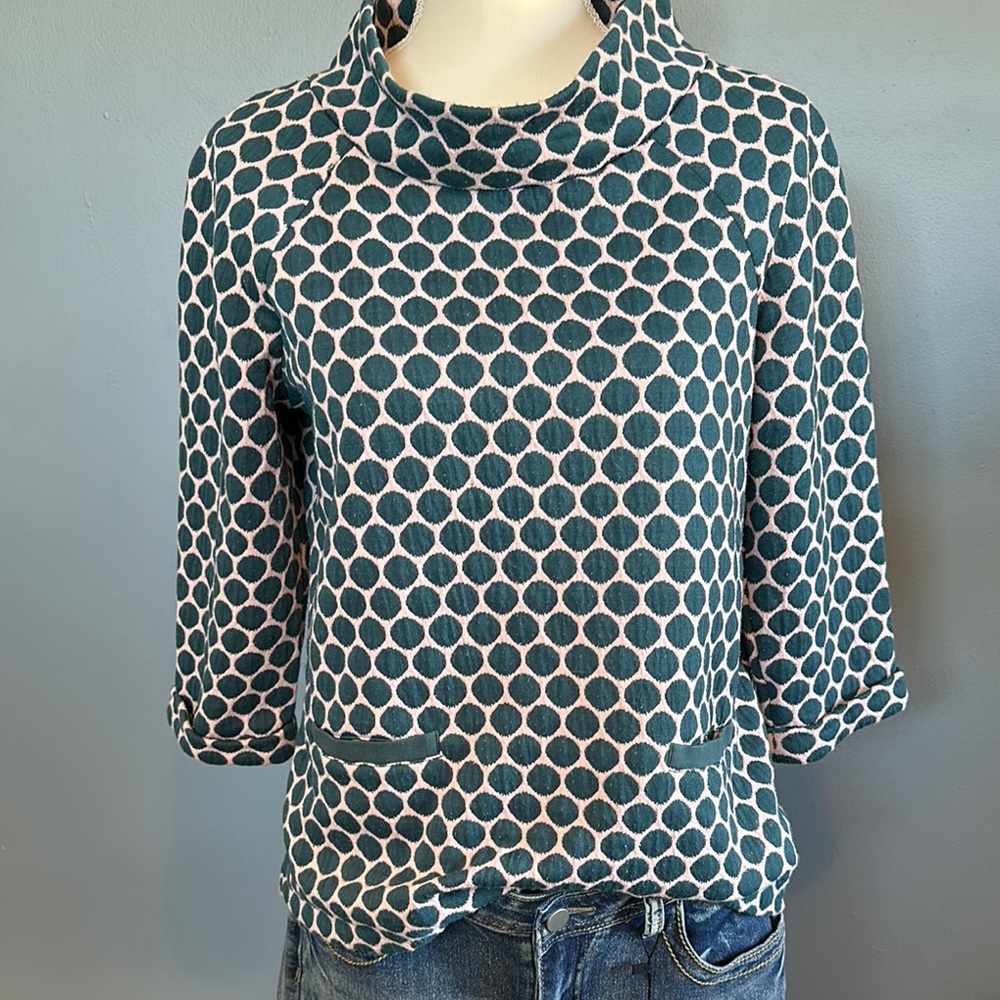 Stylish Blue and White Boden Women's Top